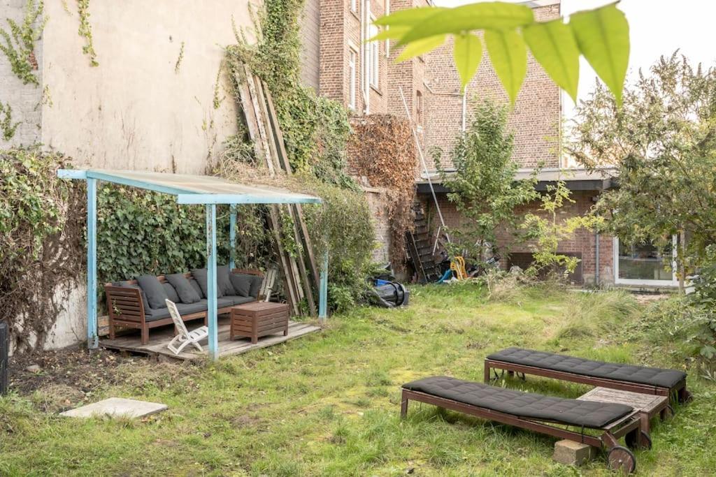 Вилла Mari'S: Multifunctional Shelter With Big Garden Гент Экстерьер фото